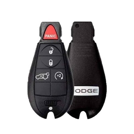 OEM 2011-2013 Dodge Durango / 5-Button Keyless Go Fobik / PN: 05026538AH / IYZ-C01C (OEM) RSK-FBK017-KG